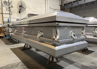 ISO9001 Cofre de aço inoxidável de metal funerário